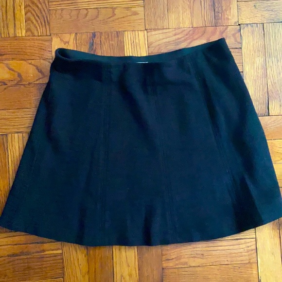 LOFT Skirts Loft Black Skirt Size L Poshmark